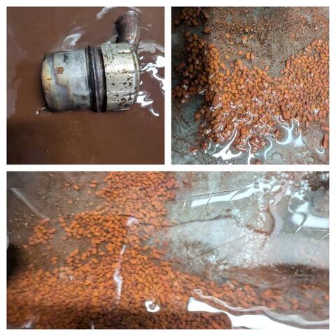 Chladič EGR ventilu Volvo XC 60 – foto před a po